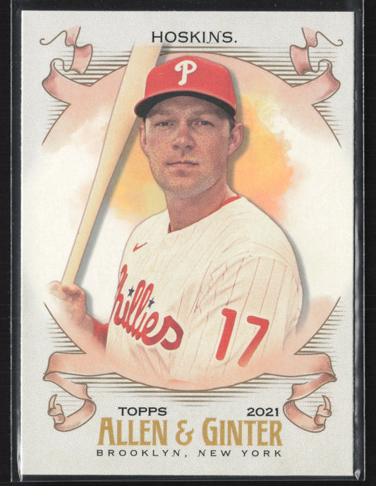 2021 Topps Allen & Ginter #85 Rhys Hoskins