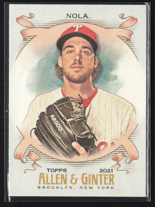 2021 Topps Allen & Ginter #215 Aaron Nola