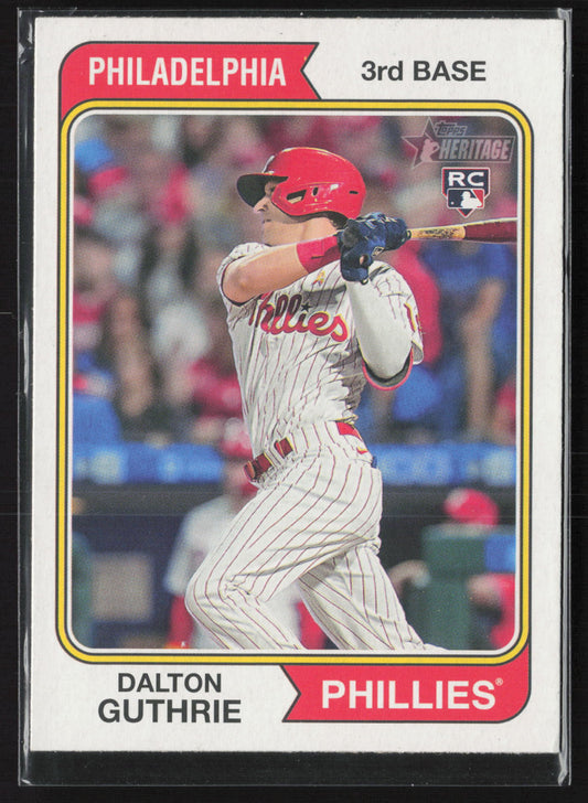 2023 Topps Heritage #305 Dalton Guthrie