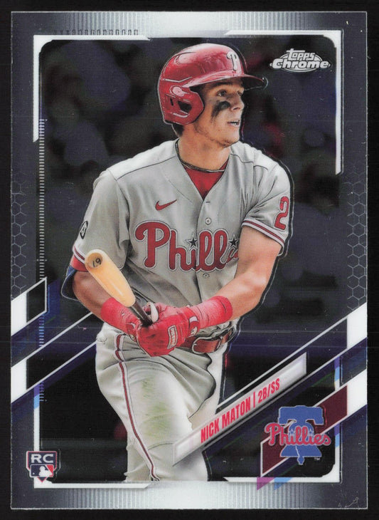 2021 Topps Chrome Update #USC77 Nick Maton