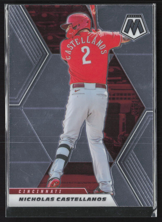 2021 Panini Mosaic #173 Nicholas Castellanos