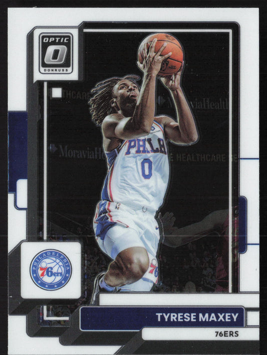 2022-23 Donruss Optic #26 Tyrese Maxey