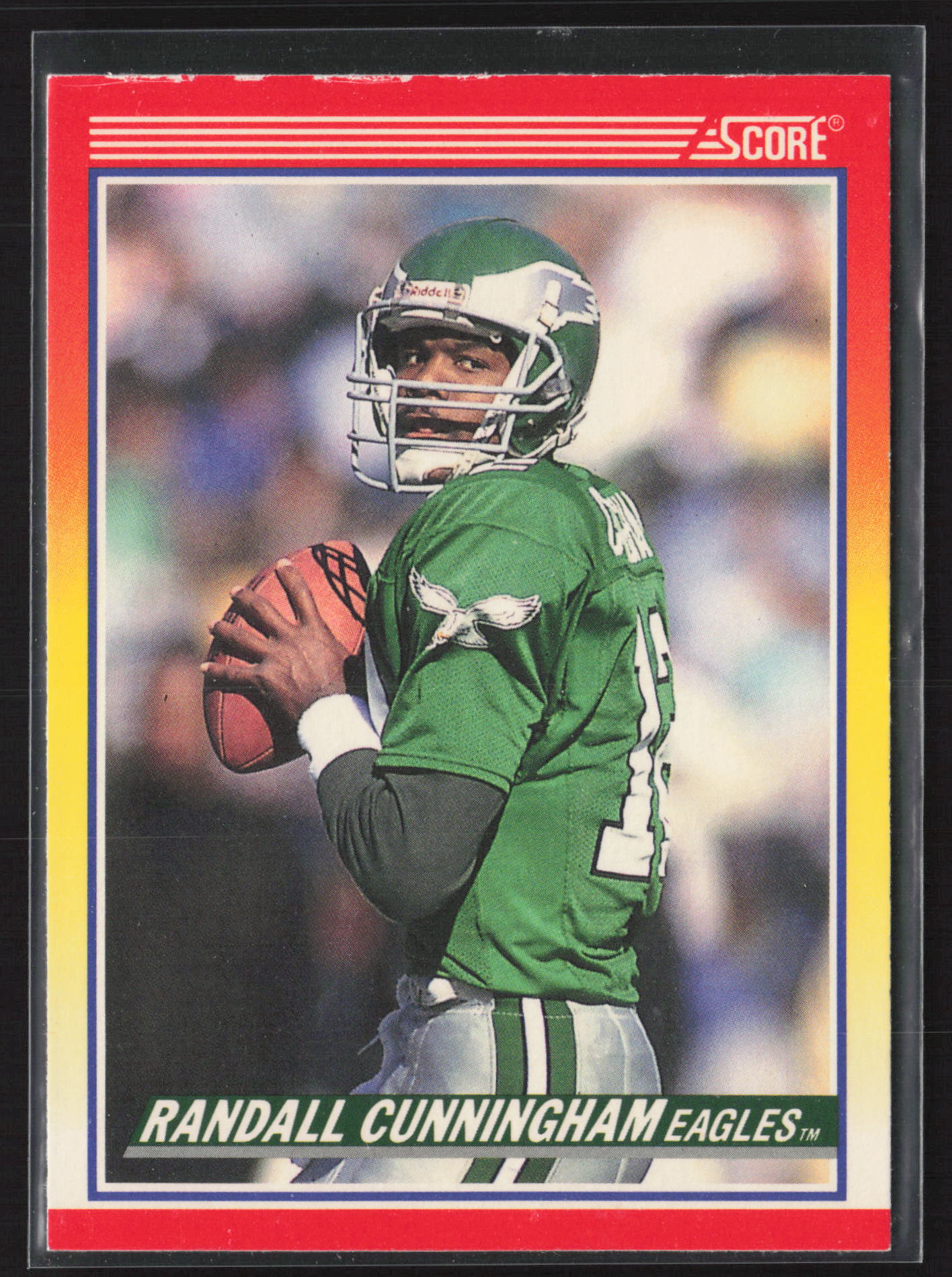 1990 Score #605 Randall Cunningham