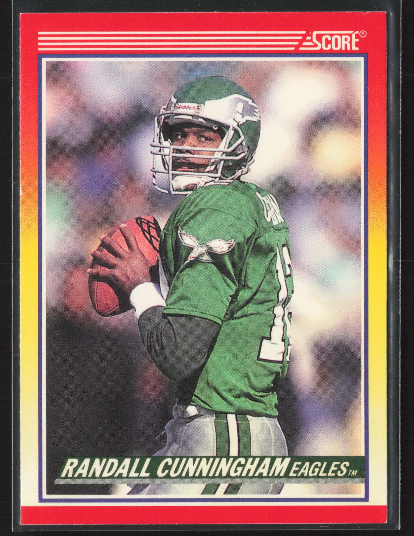 1990 Score #605 Randall Cunningham