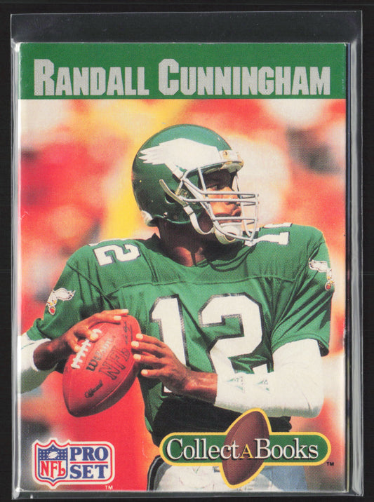 1990 Pro Set Collect-A-Books #NNO Randall Cunningham