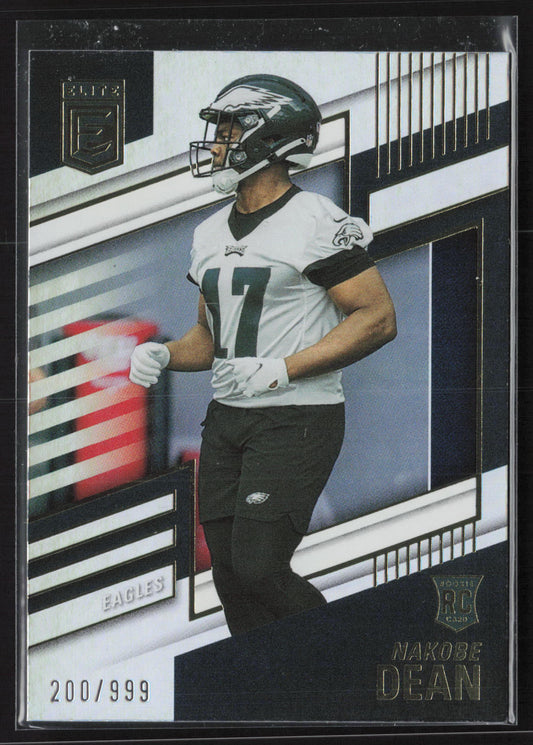 2022 Donruss Elite #147 Nakobe Dean #/999