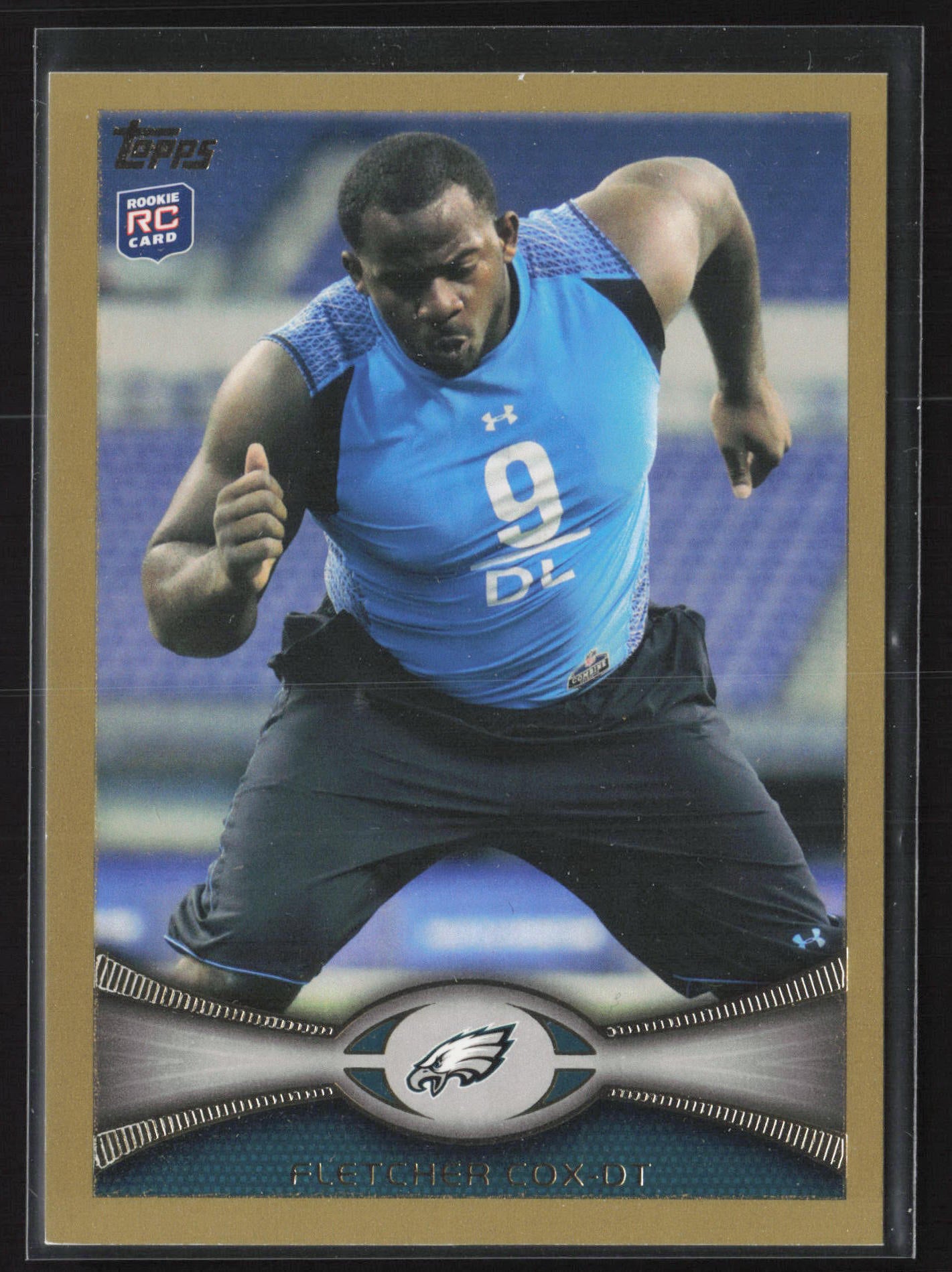 2012 Topps #79 Fletcher Cox Gold #/2012