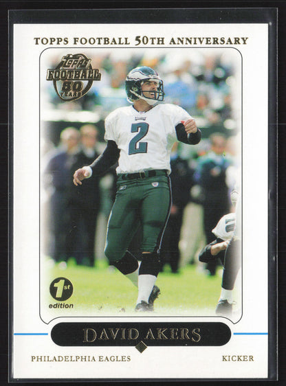 2005 Topps 1st Edition #277 David Akers