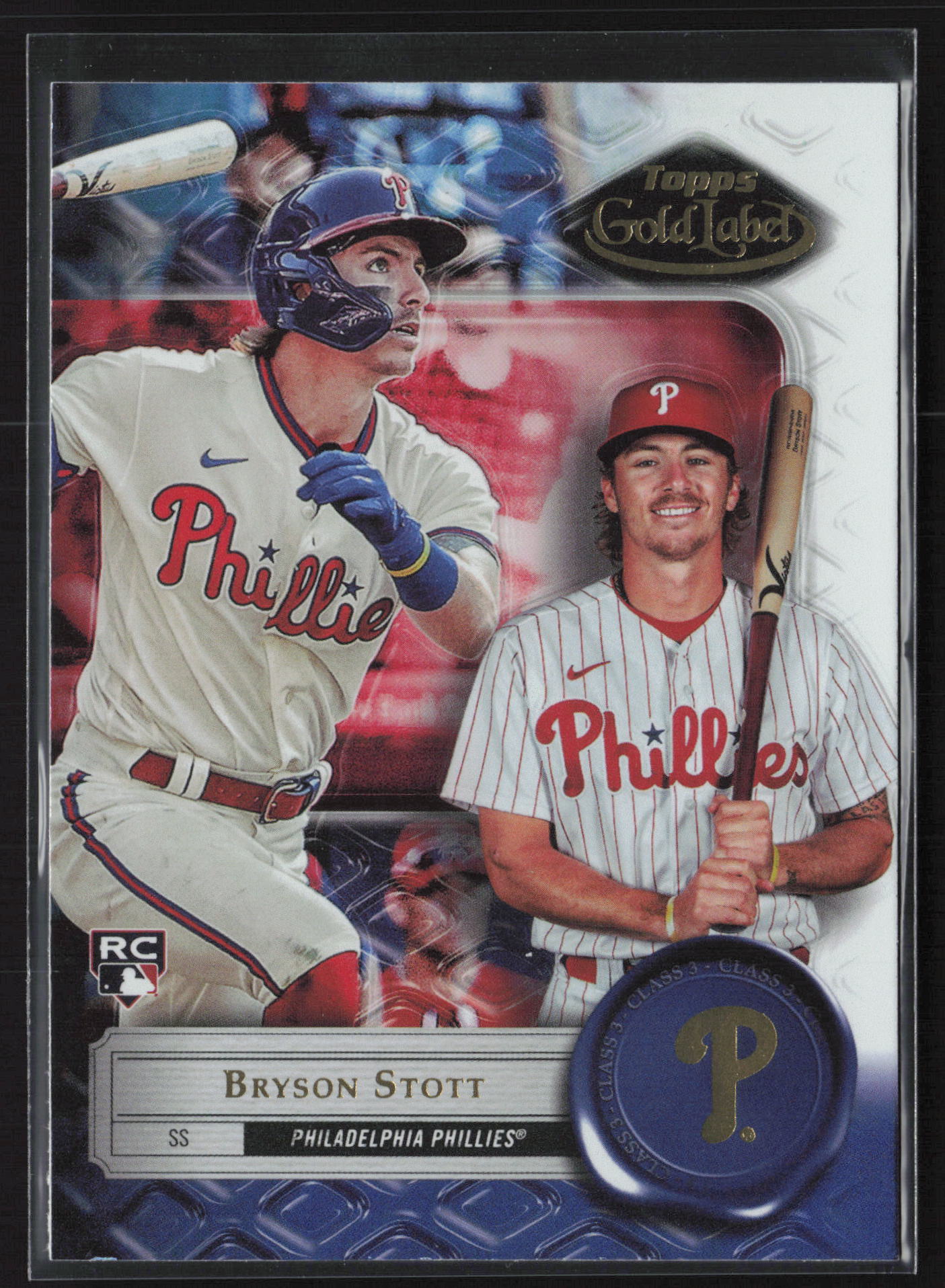 2022 Topps Gold Label #76 Bryson Stott Class 3