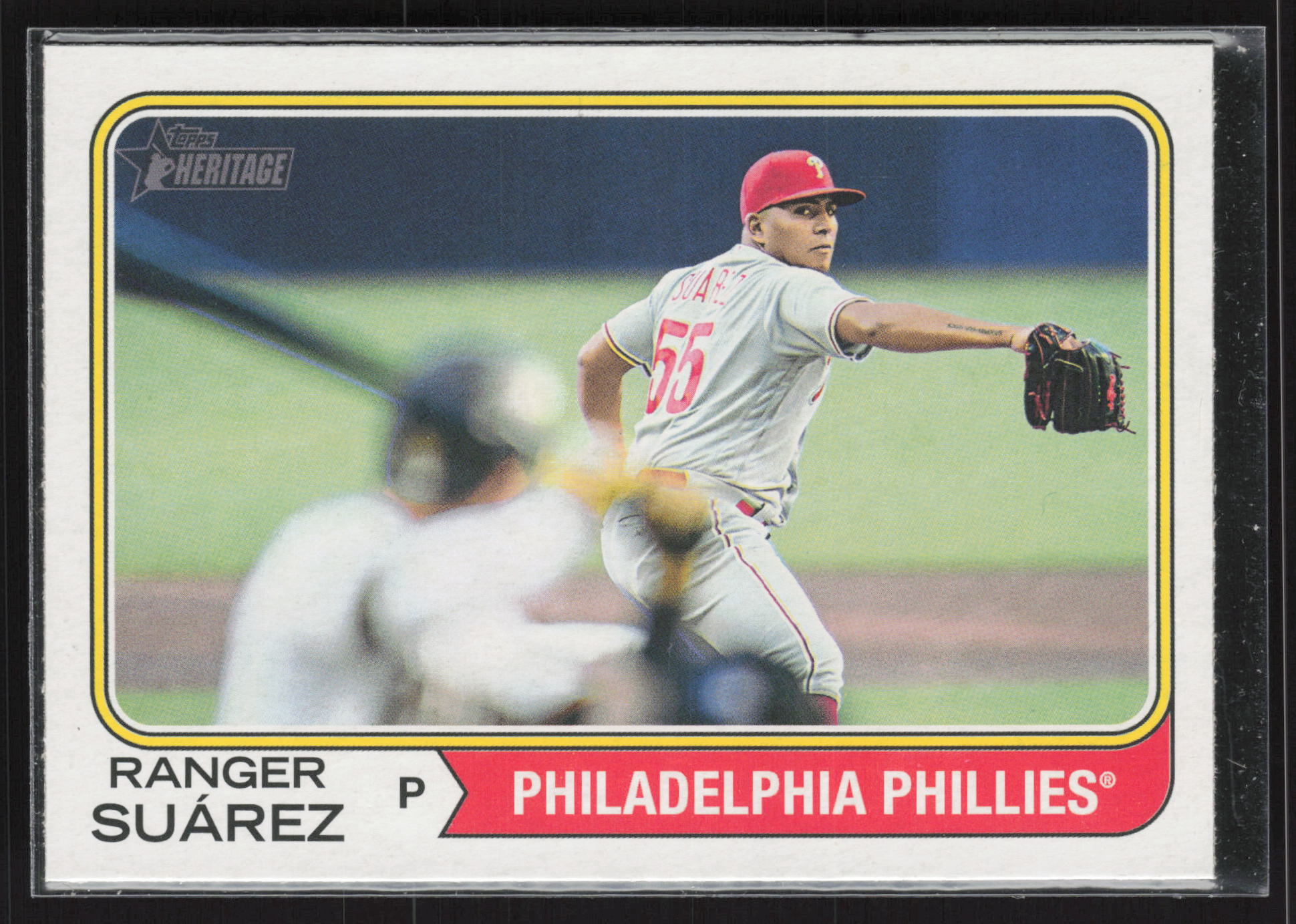 2023 Topps Heritage #219 Ranger Suárez