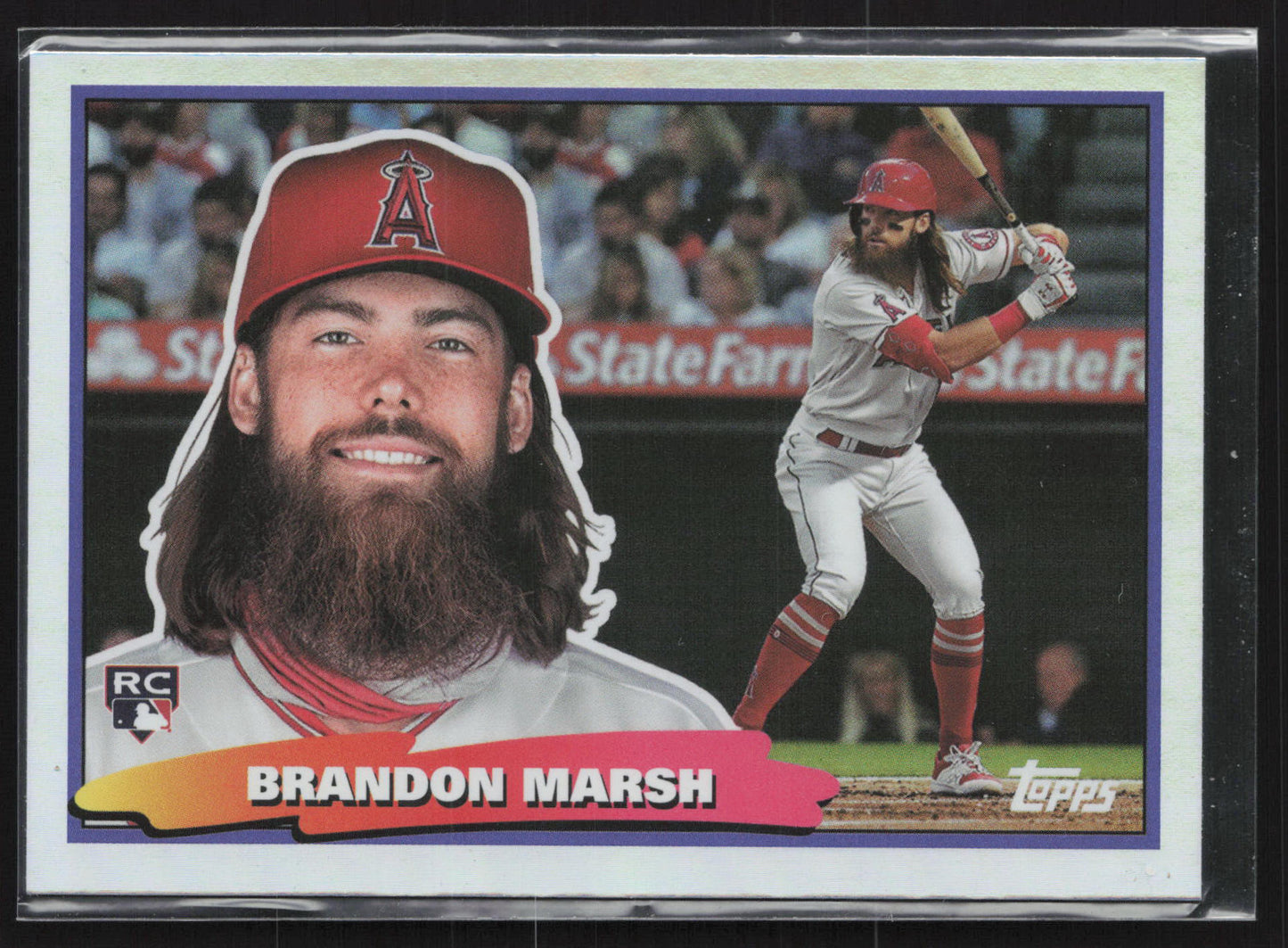 2022 Topps Archives #88BF-27 Brandon Marsh 1988 Topps Big Foil