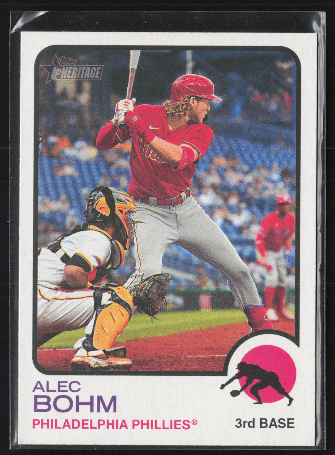 2022 Topps Heritage #595 Alec Bohm