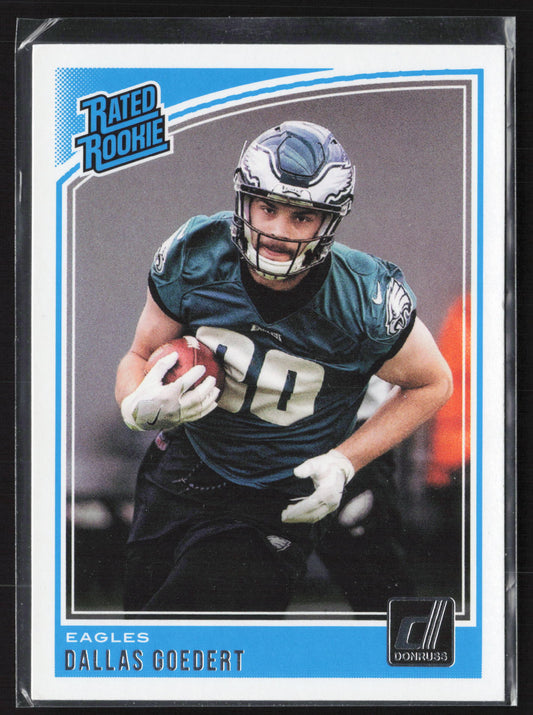 2018 Donruss #347 Dallas Goedert