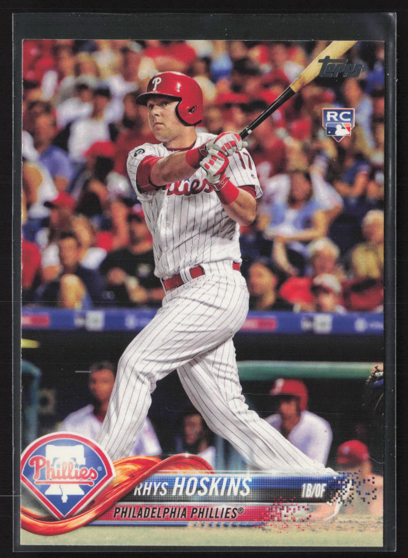 2018 Topps #259a Rhys Hoskins