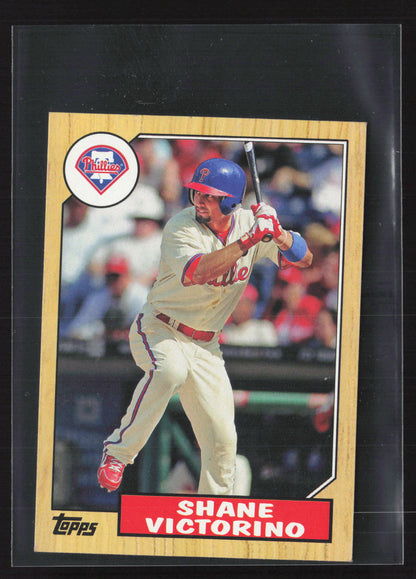 2012 Topps #TM-45 Shane Victorino 1987 Topps Minis