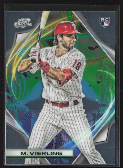 2022 Topps Chrome Cosmic #186 Matt Vierling