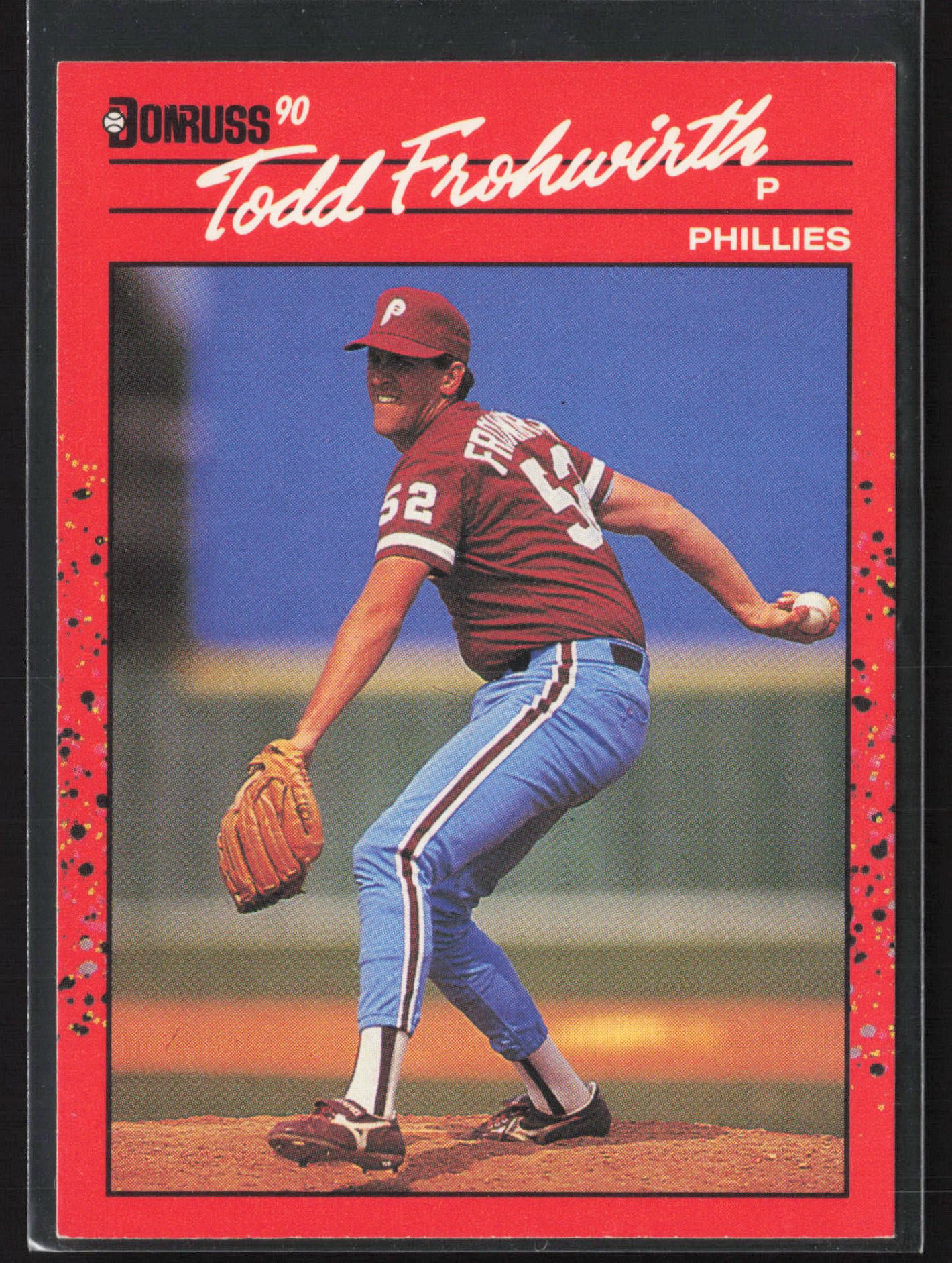 1990 Donruss #631a Todd Frohwirth