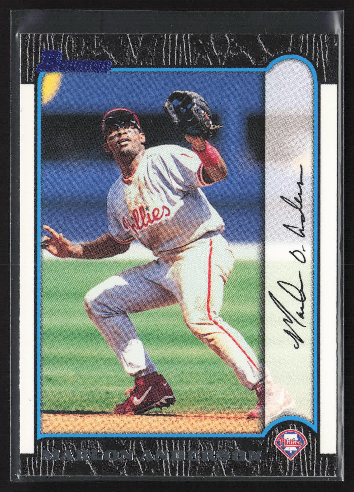 1999 Bowman #206 Marlon Anderson