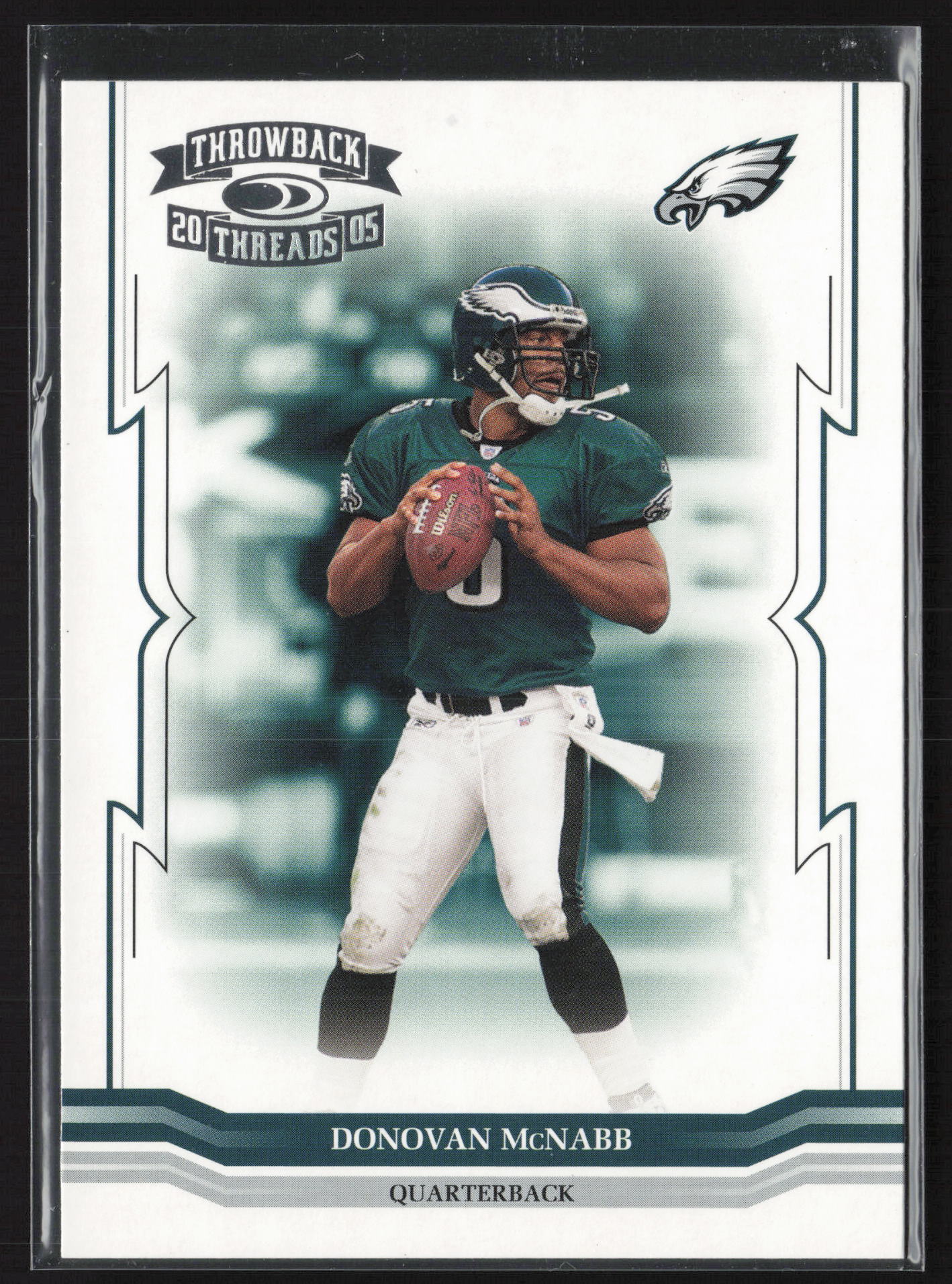 2005 Donruss Throwback Threads #110 Donovan McNabb