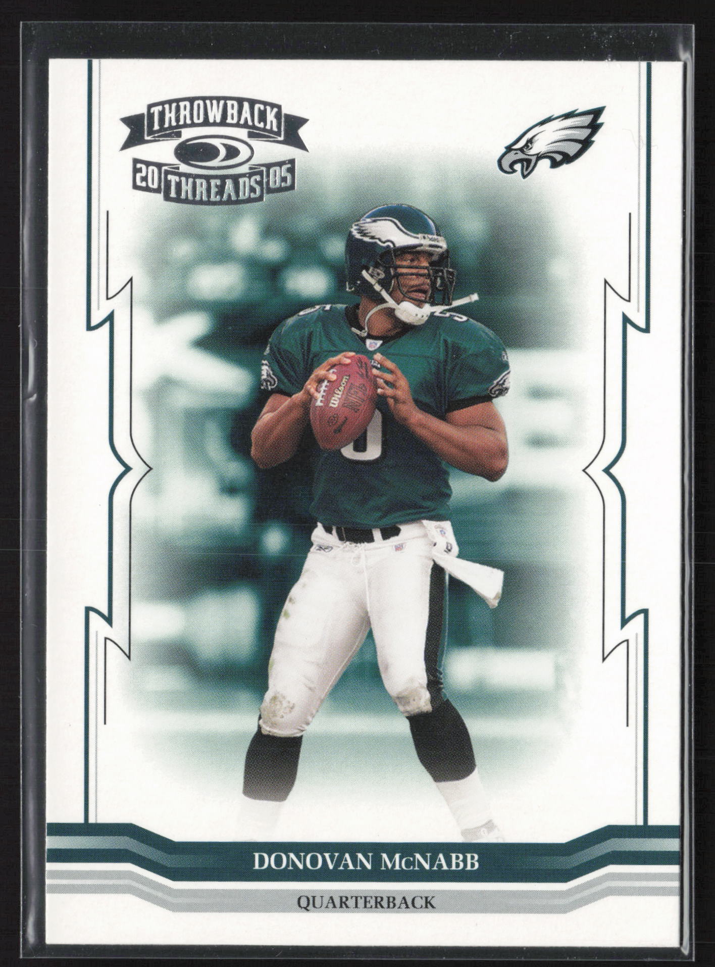 2005 Donruss Throwback Threads #110 Donovan McNabb