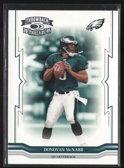 2005 Donruss Throwback Threads #110 Donovan McNabb