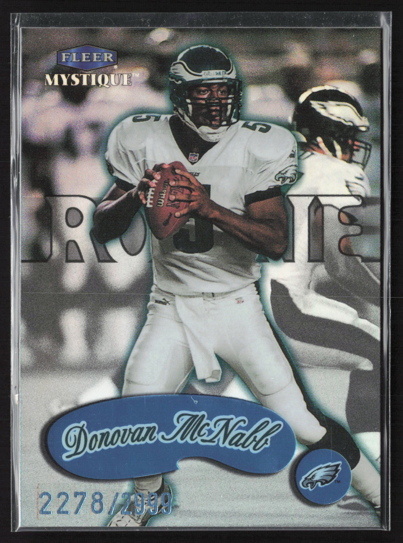 1999 Fleer Mystique #102 Donovan McNabb #/2999