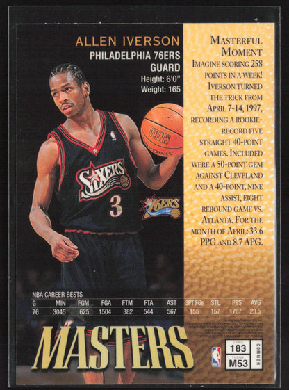 1997-98 Finest #183 Allen Iverson