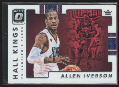 2017-18 Donruss Optic #18 Allen Iverson Hall Kings