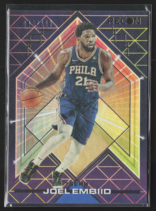 2021-22 Panini Recon #119 Joel Embiid Holo Bronze #/299