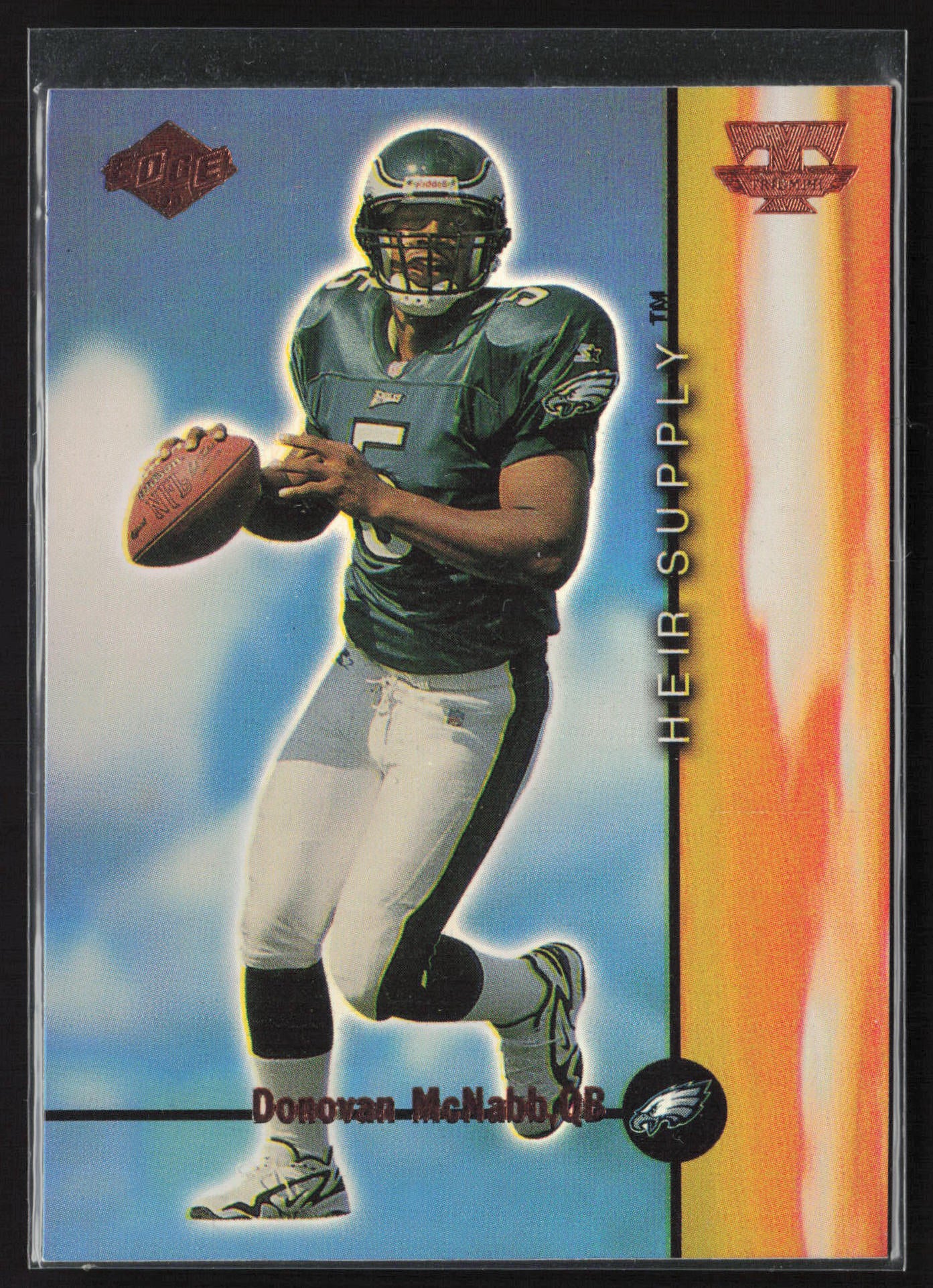 1999 Collector's Edge Triumph #HS4 Donovan McNabb Heir Supply