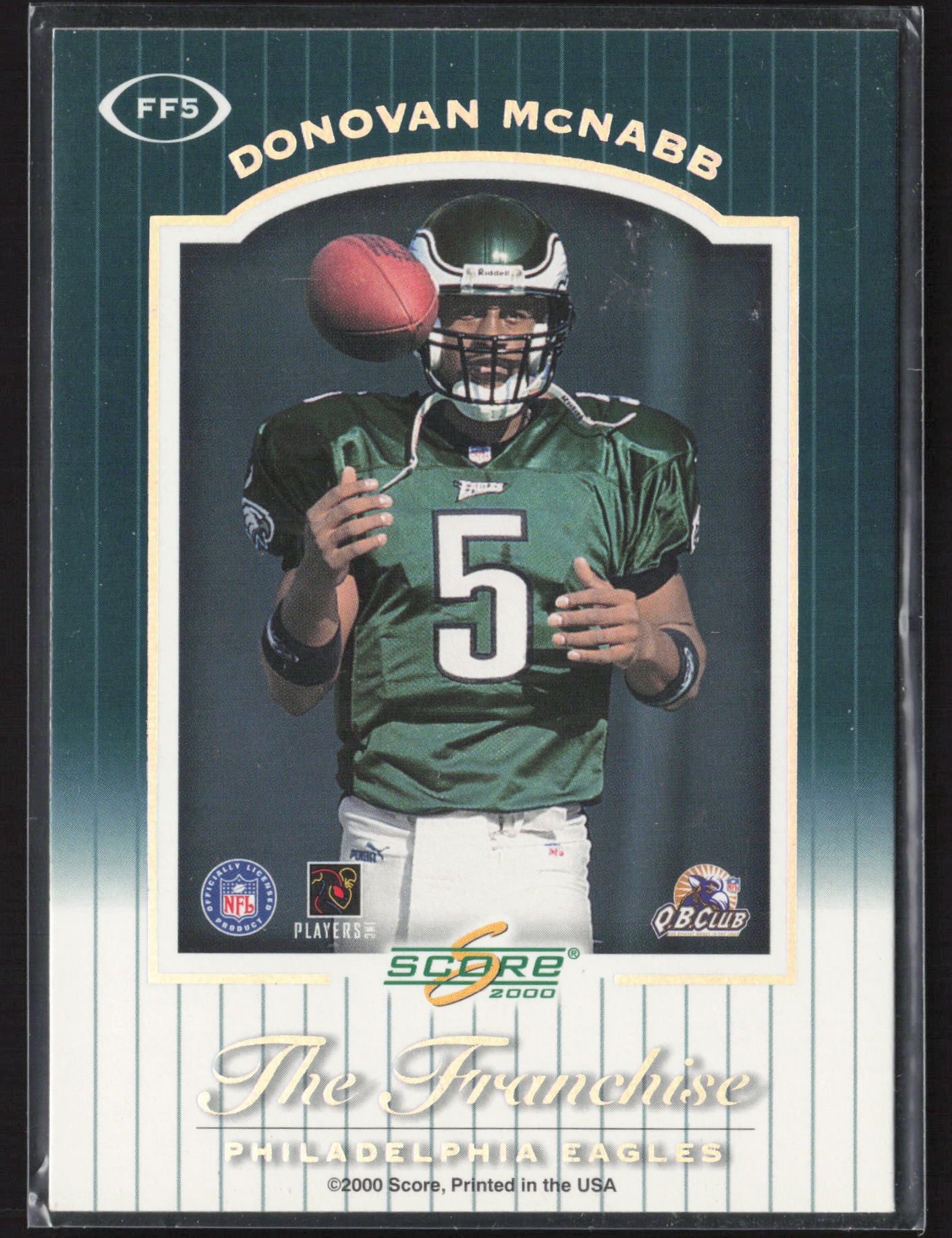 2000 Score #FF5 Todd Pinkston / Donovan McNabb Future Franchise