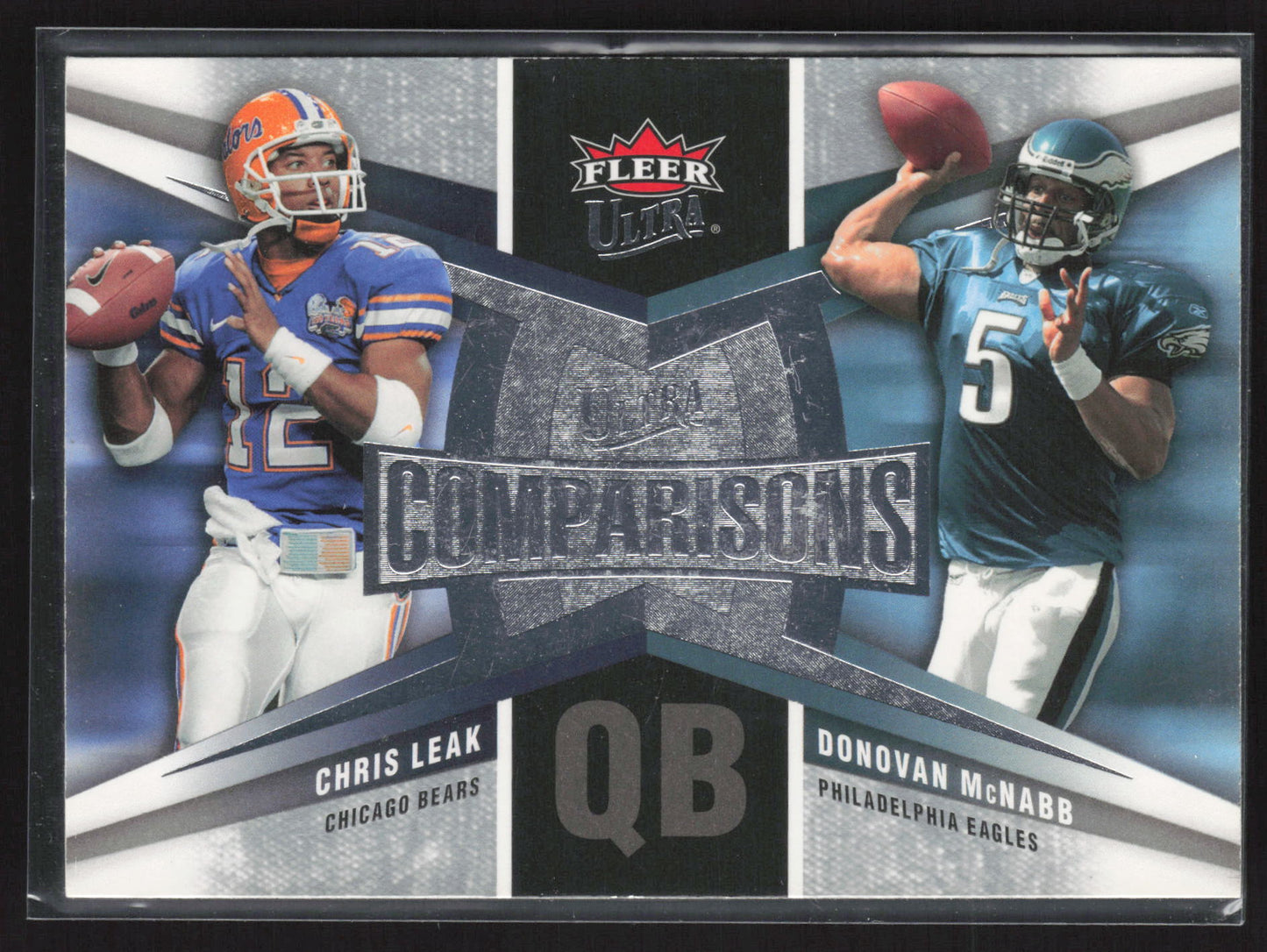 2007 Ultra #UC-LM Chris Leak / Donovan McNabb Comparisons