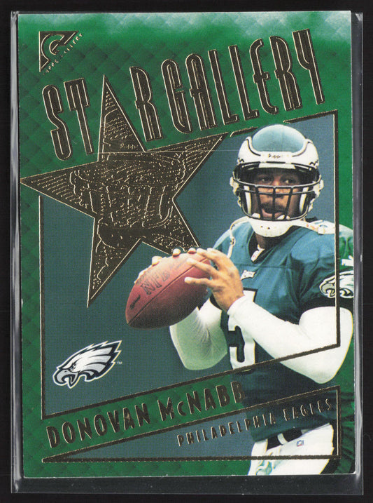 2001 Topps Gallery #SG9 Donovan McNabb Star Gallery