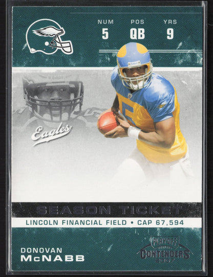 2007 Playoff Contenders #74 Donovan McNabb