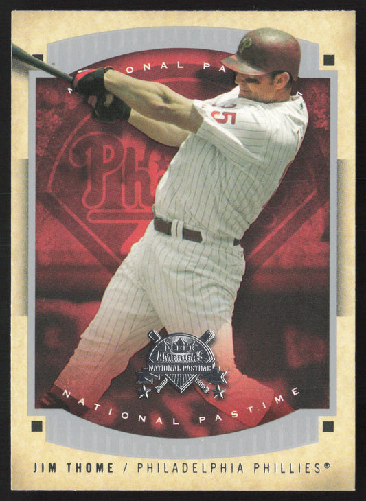 2005 Fleer National Pastime #4 Jim Thome