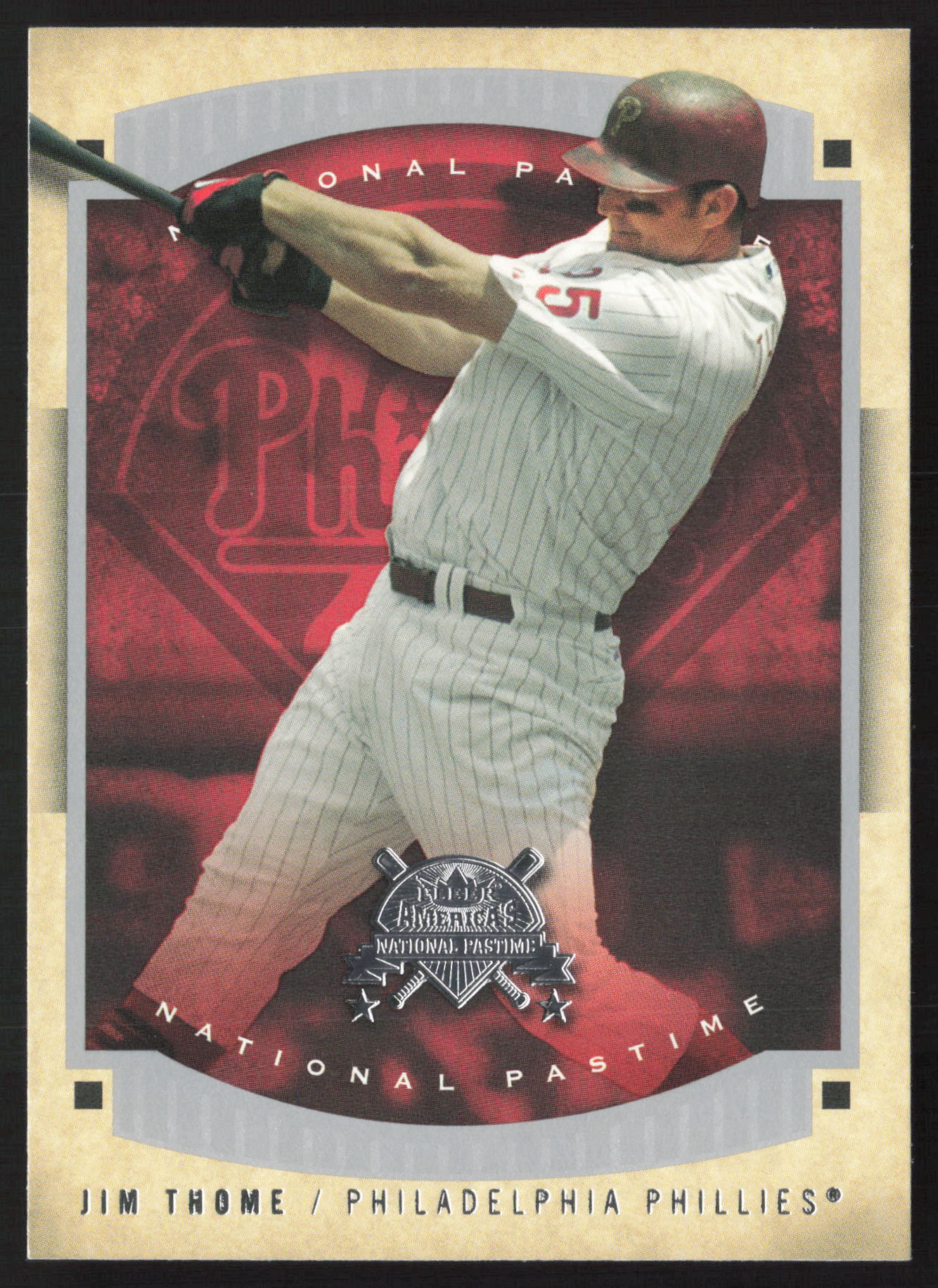 2005 Fleer National Pastime #4 Jim Thome