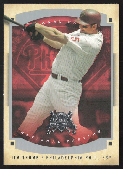 2005 Fleer National Pastime #4 Jim Thome