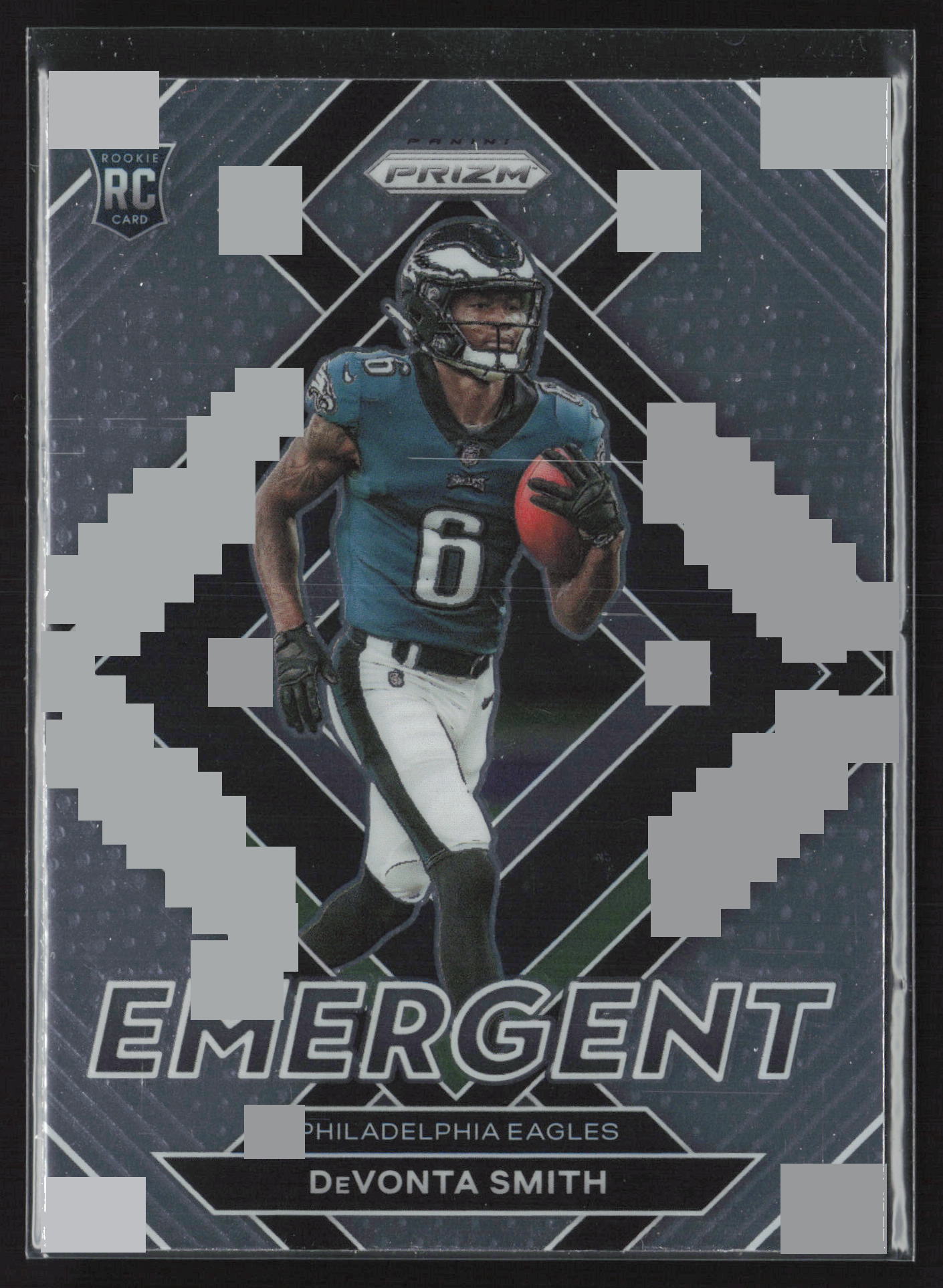 2021 Panini Prizm #E-5 DeVonta Smith Emergent