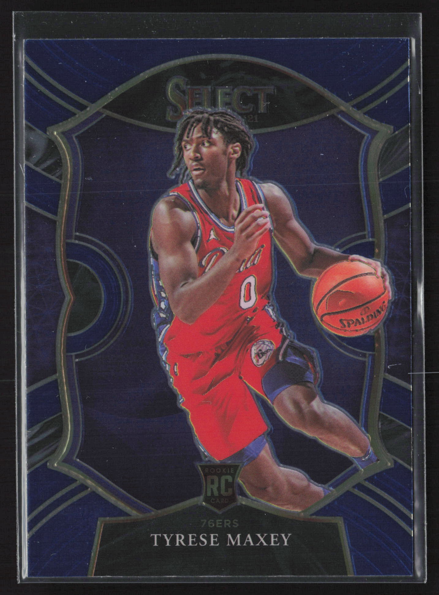 2020-21 Panini Select #81 Tyrese Maxey