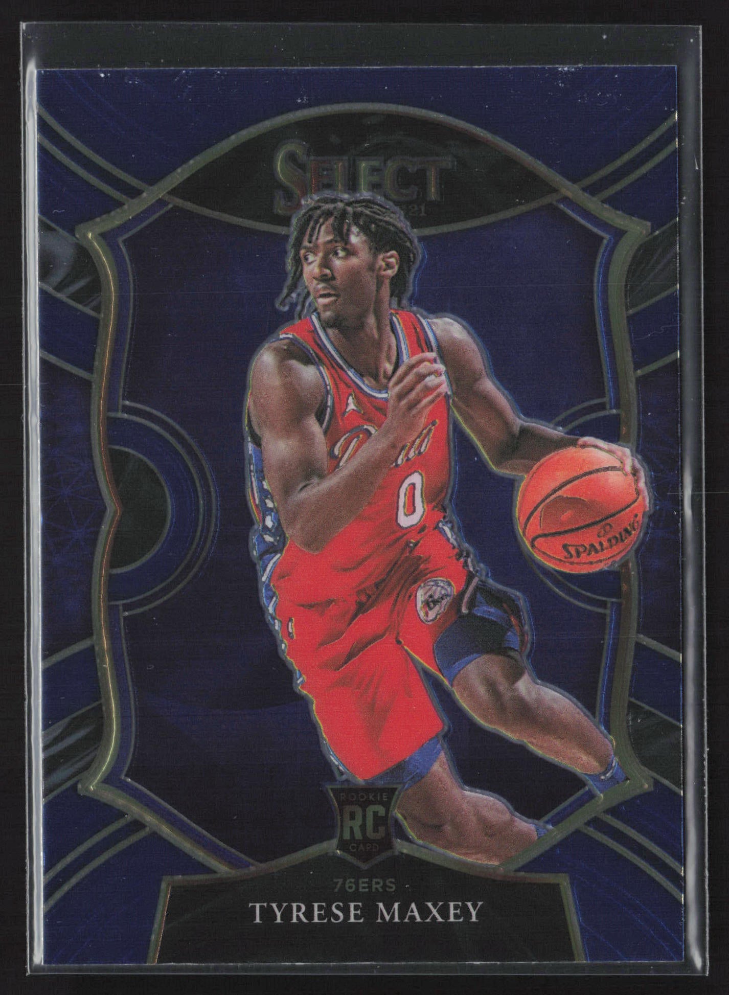 2020-21 Panini Select #81 Tyrese Maxey