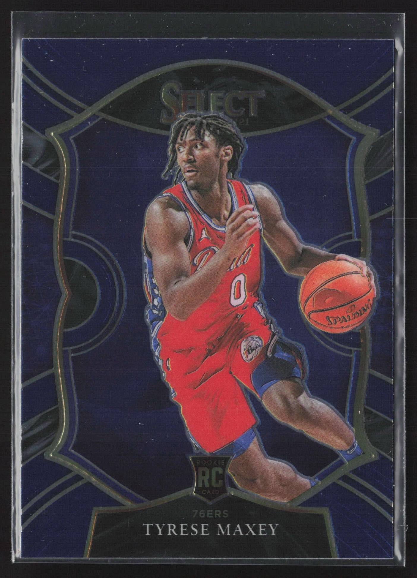 2020-21 Panini Select #81 Tyrese Maxey