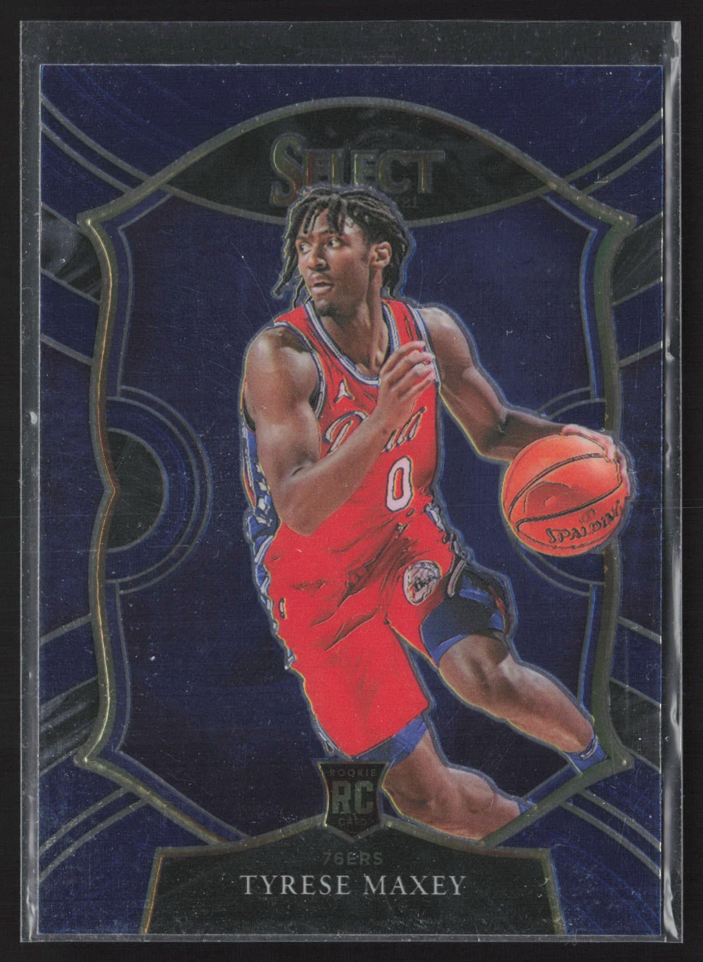 2020-21 Panini Select #81 Tyrese Maxey