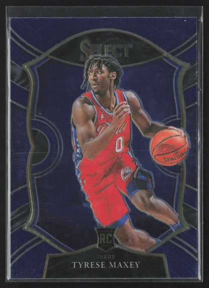 2020-21 Panini Select #81 Tyrese Maxey