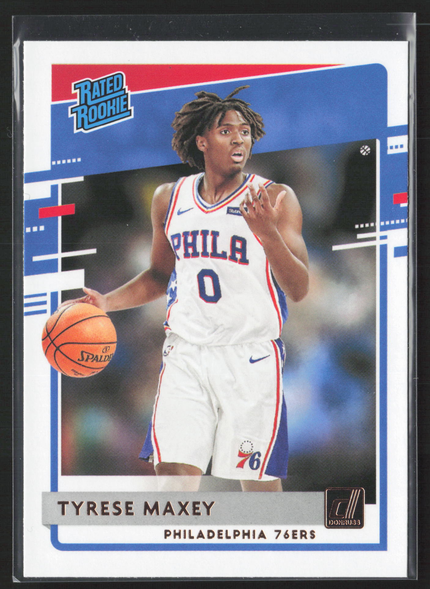 2020-21 Donruss #211 Tyrese Maxey