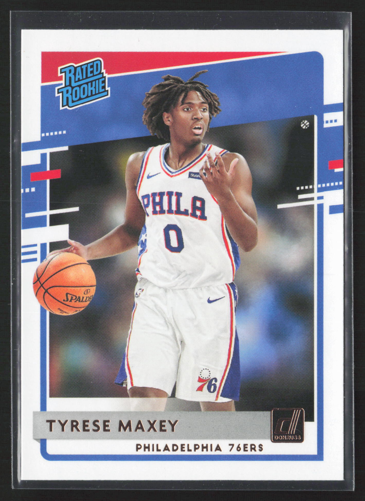 2020-21 Donruss #211 Tyrese Maxey