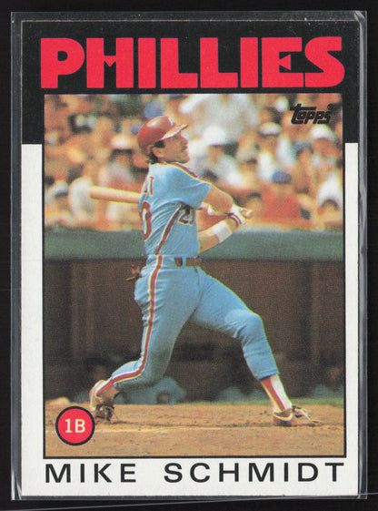 1986 Topps #200 Mike Schmidt