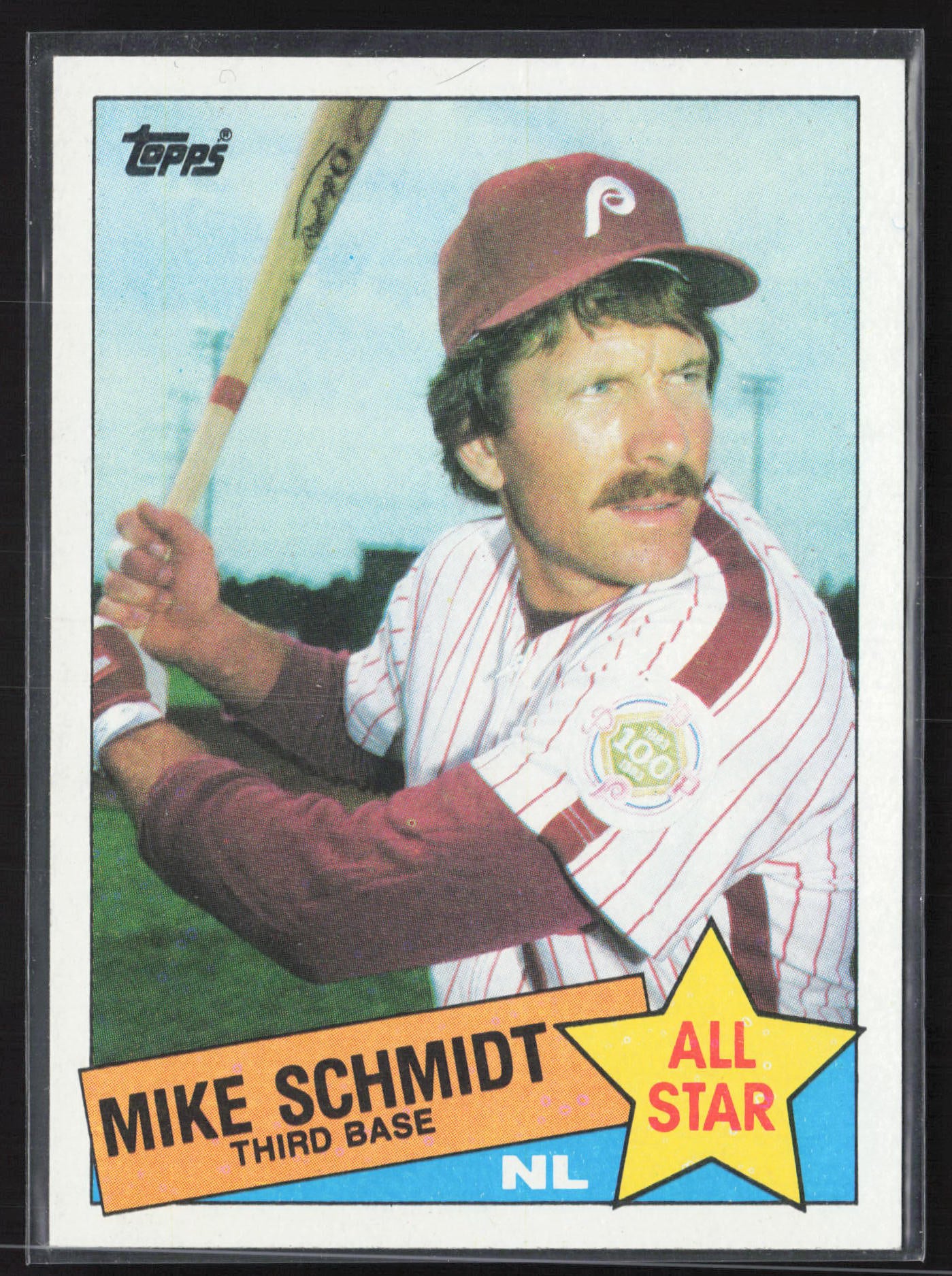 1985 Topps #714 Mike Schmidt