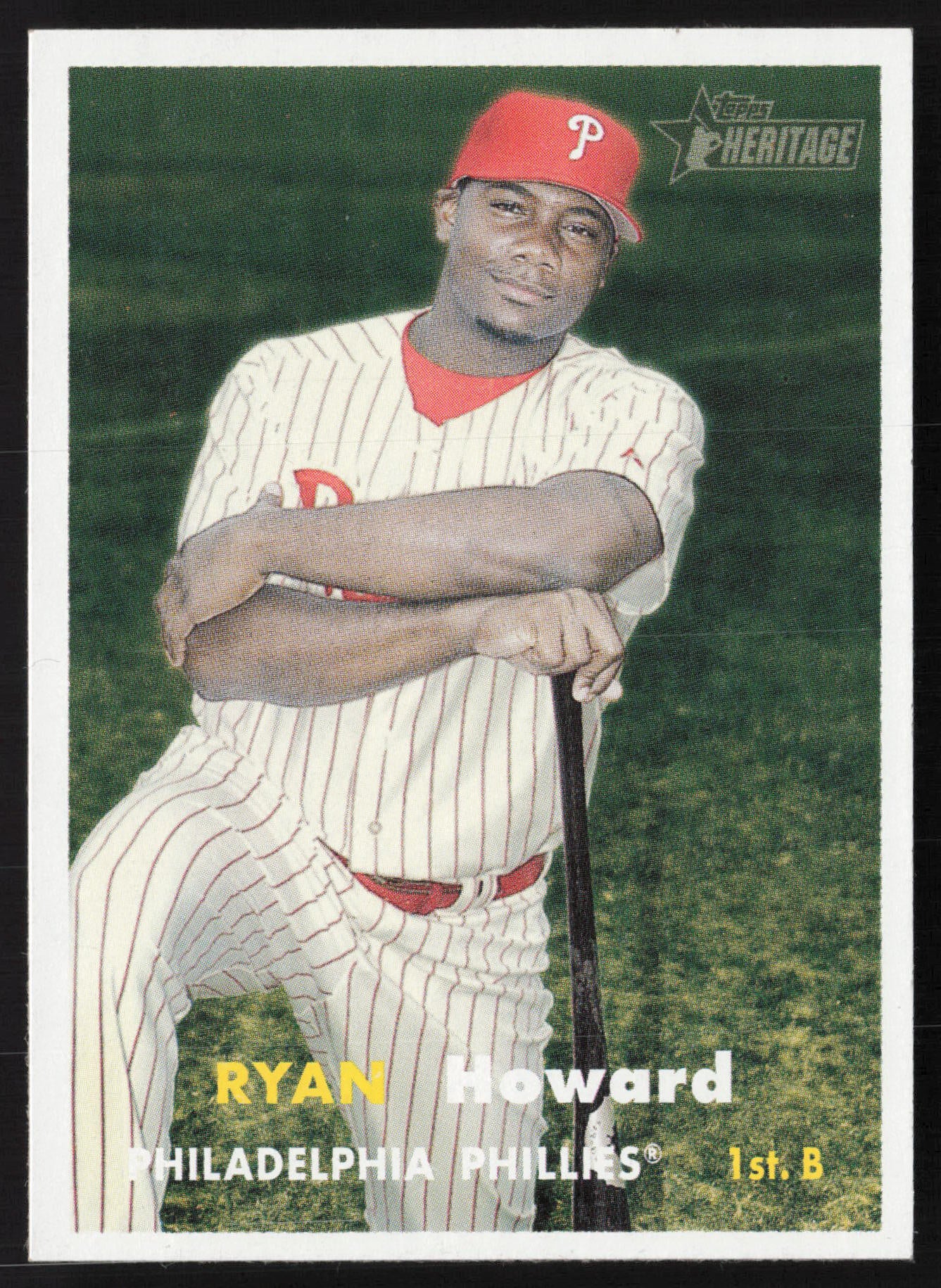 2006 Topps Heritage #219 Ryan Howard