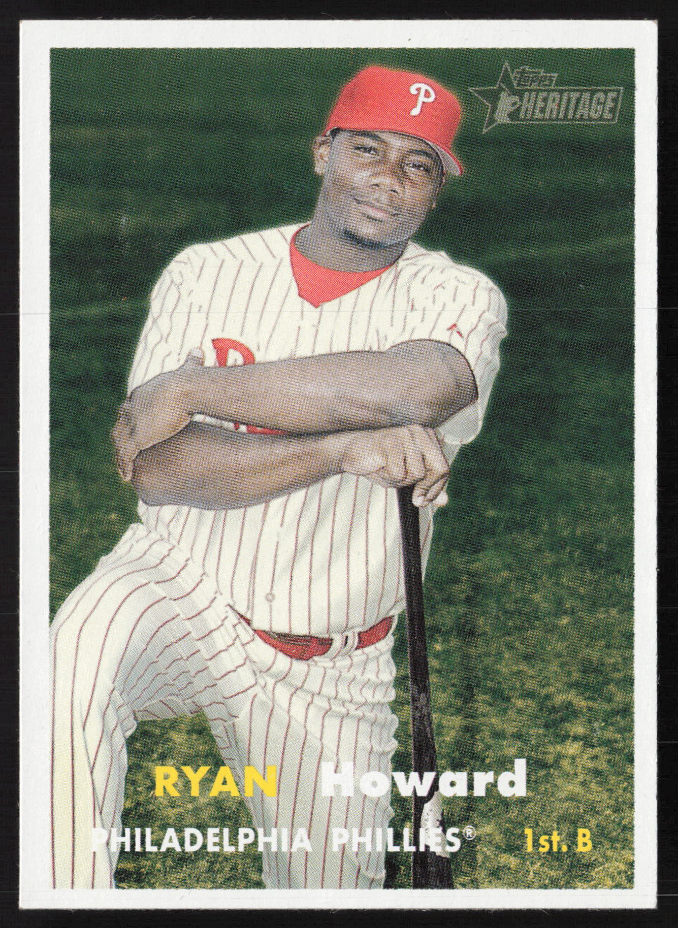 2006 Topps Heritage #219 Ryan Howard