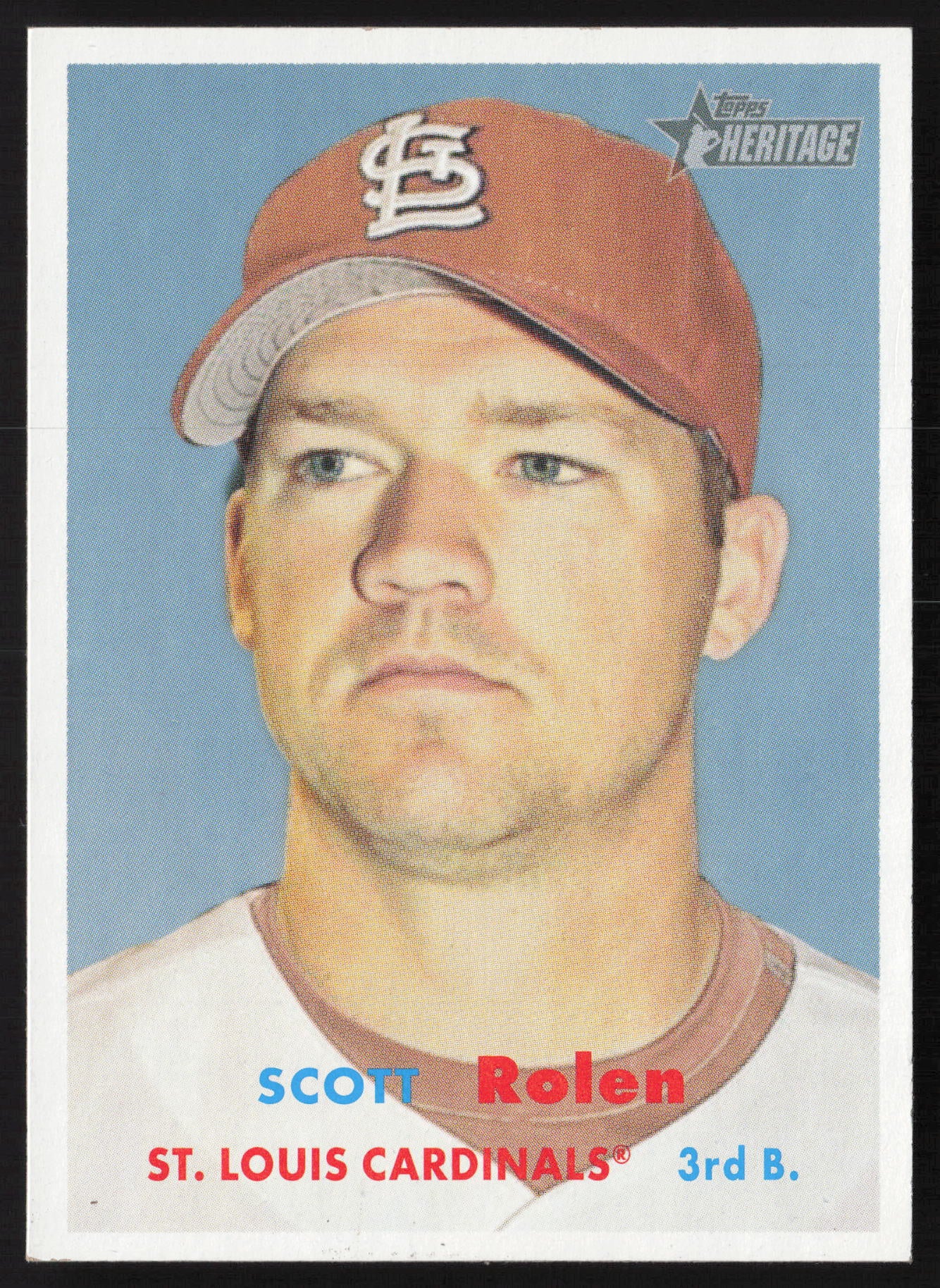 2006 Topps Heritage #50 Scott Rolen